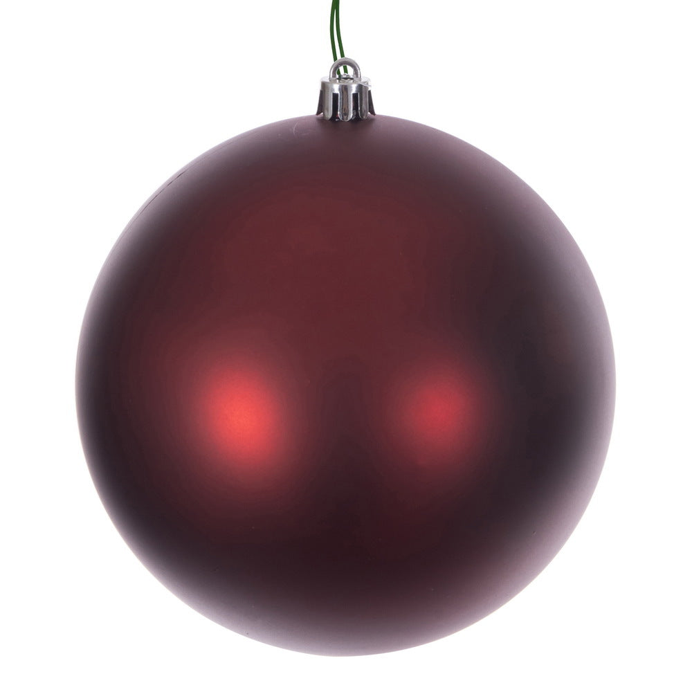 10" Crimson Red Matte Ball