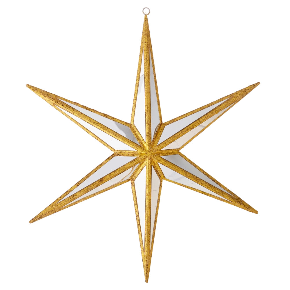 12" Mirrored Star Ornament