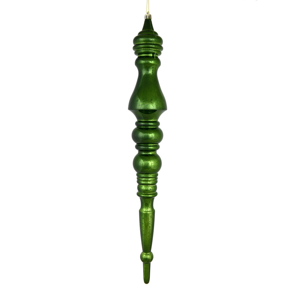 20" Moss Green Mercury Finial