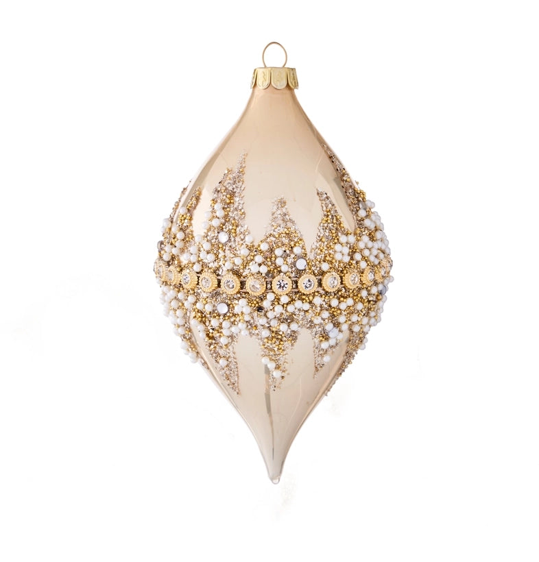 4" Beaded Ornament