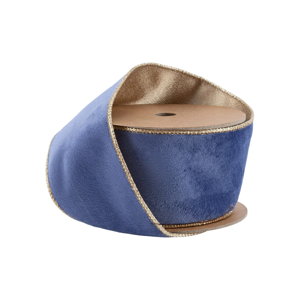 2 1/2" Reversible Classic Velvet Wired Ribbon