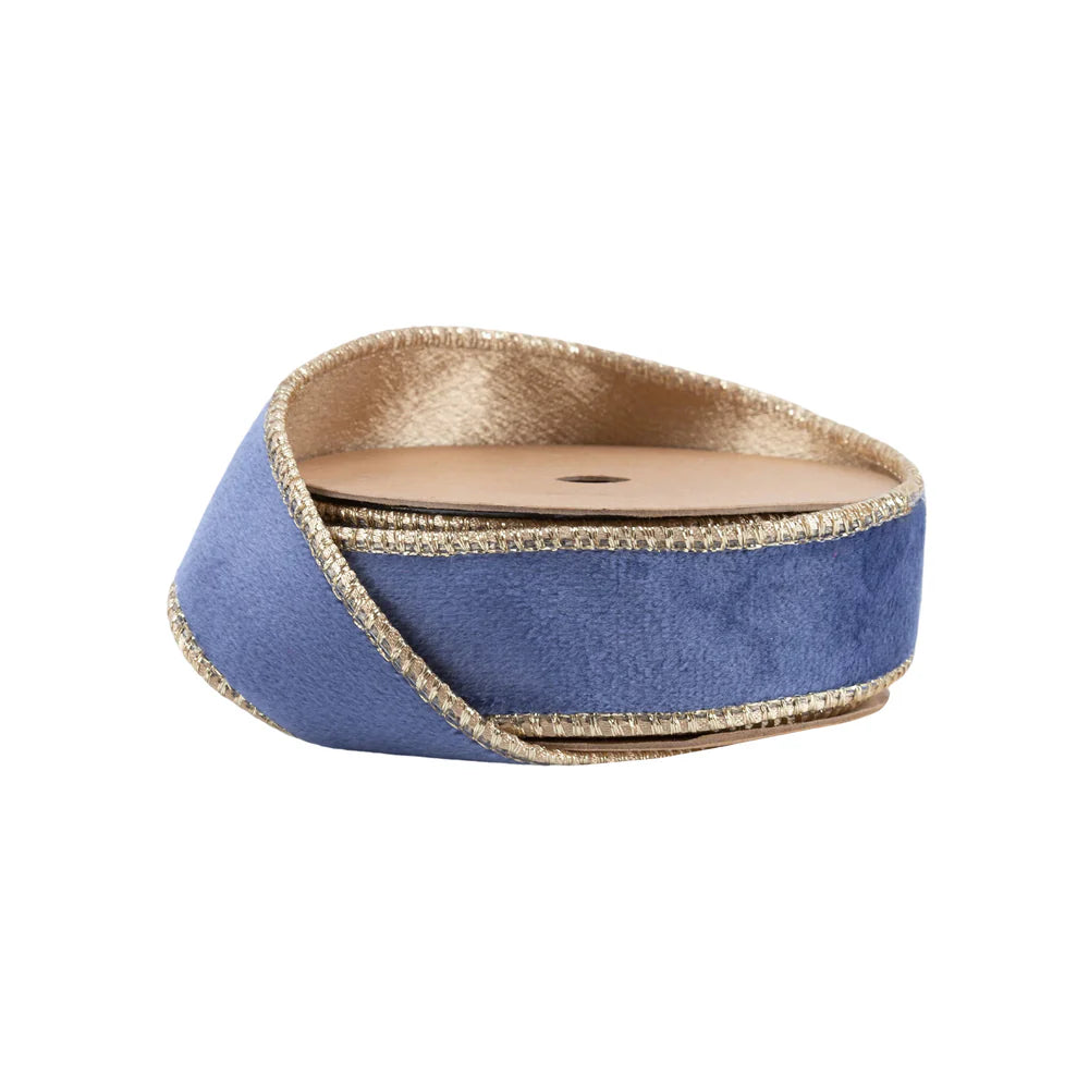 1" Reversible Classic Velvet Wired Ribbon