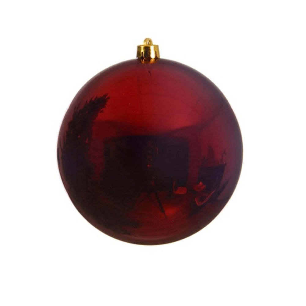 5.5” Burgundy Ornament