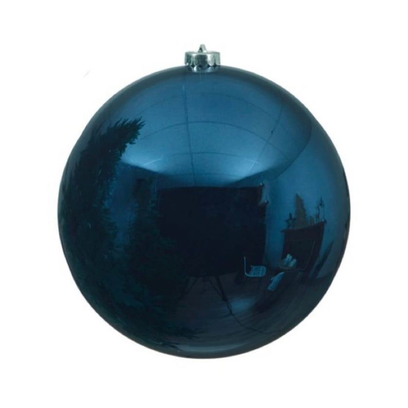 8” Blue Ornament