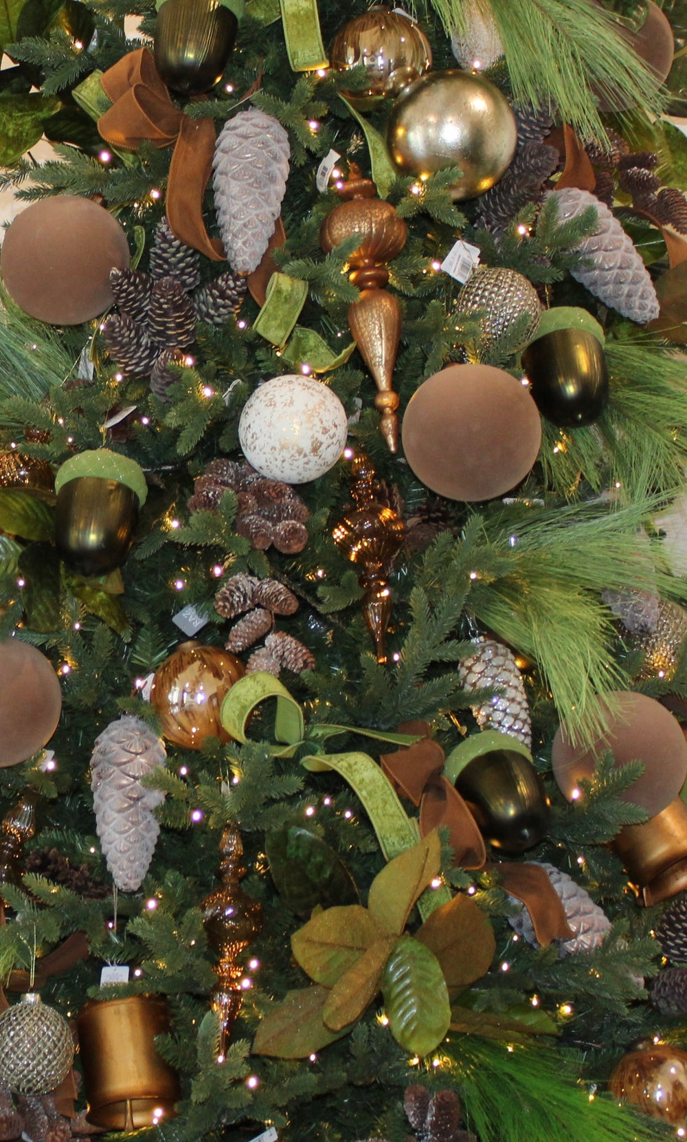 6.5" Green Acorn Ornament