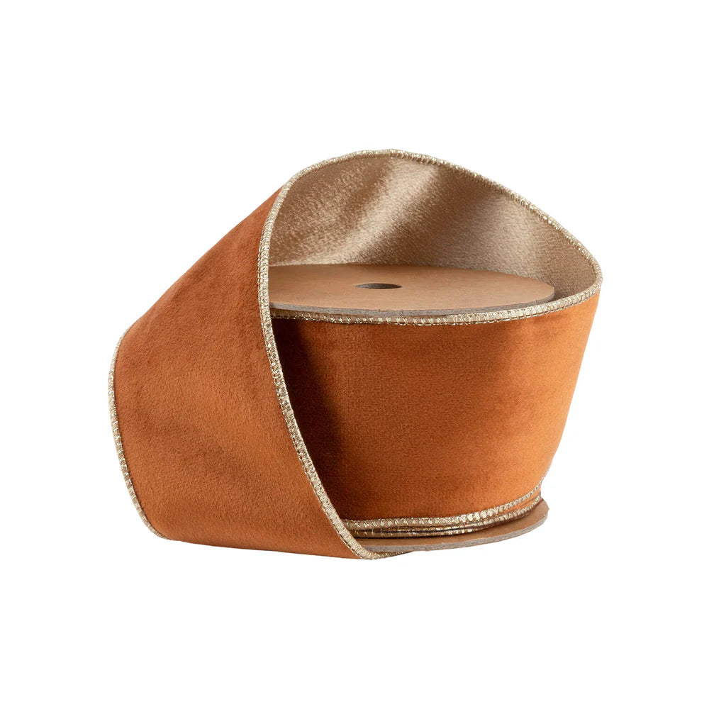 2 1/2" Reversible Classic Velvet Wired Ribbon