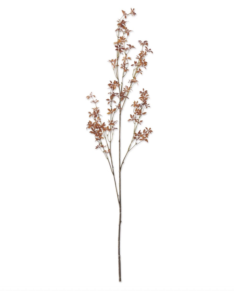 46 Inch Ludwigia Fall Foliage Leaf Stem