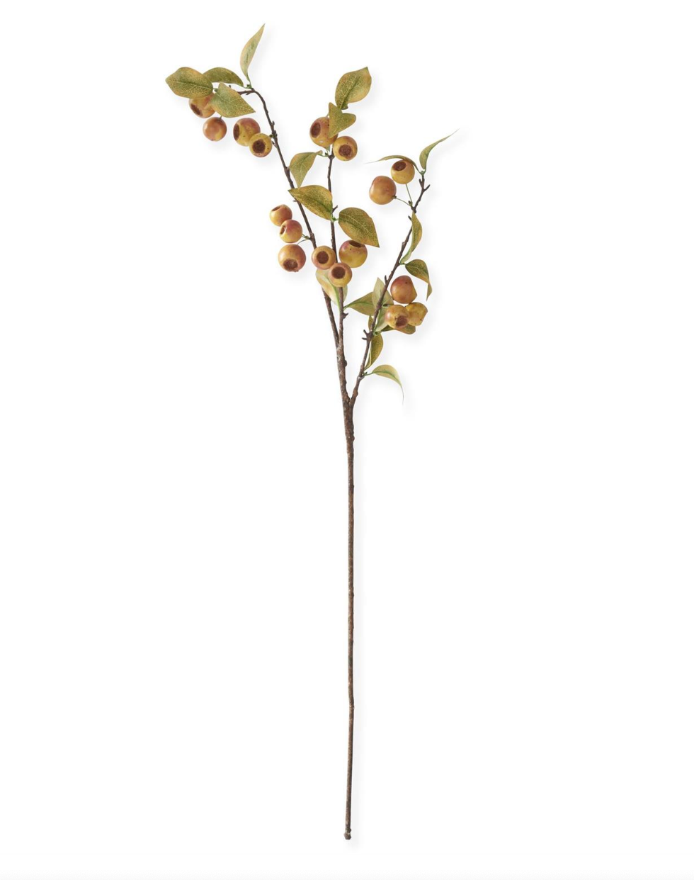 35 Inch Yellow with Orange Pod Stem