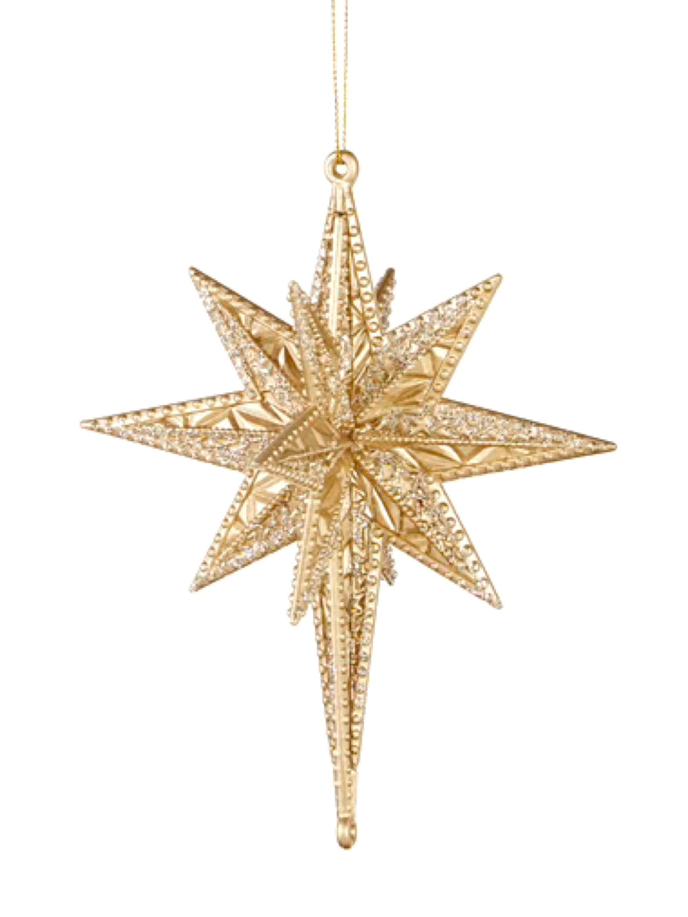 6" North Star Ornament