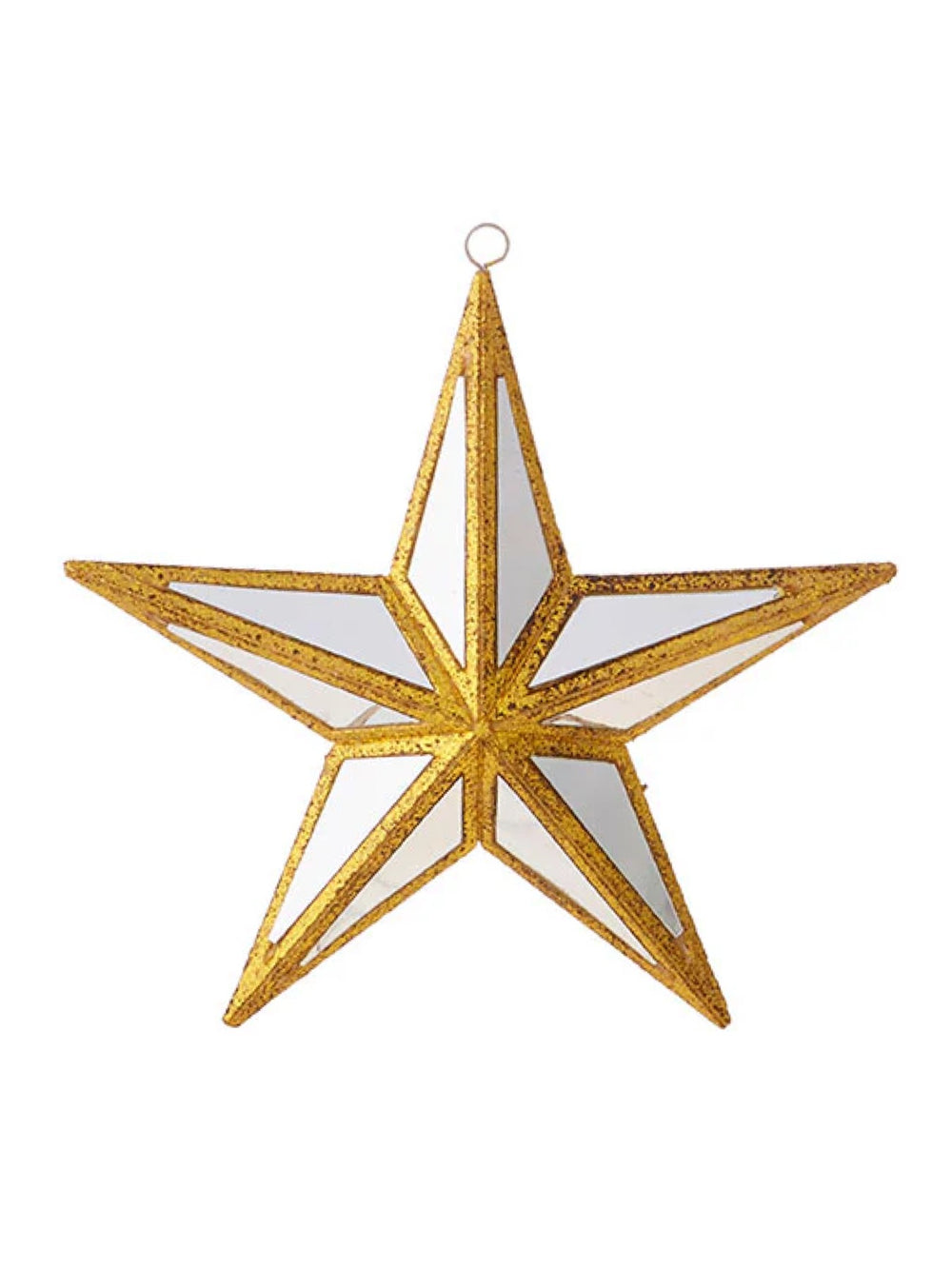 12" Mirrored Star Ornament