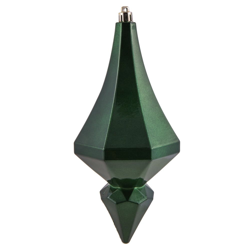 8" Emerald Candy Diamond Finial