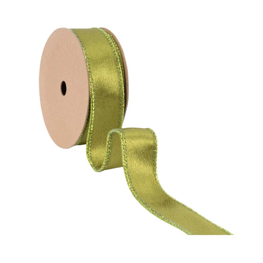 1" Wired Shimmer Satin Ribbon