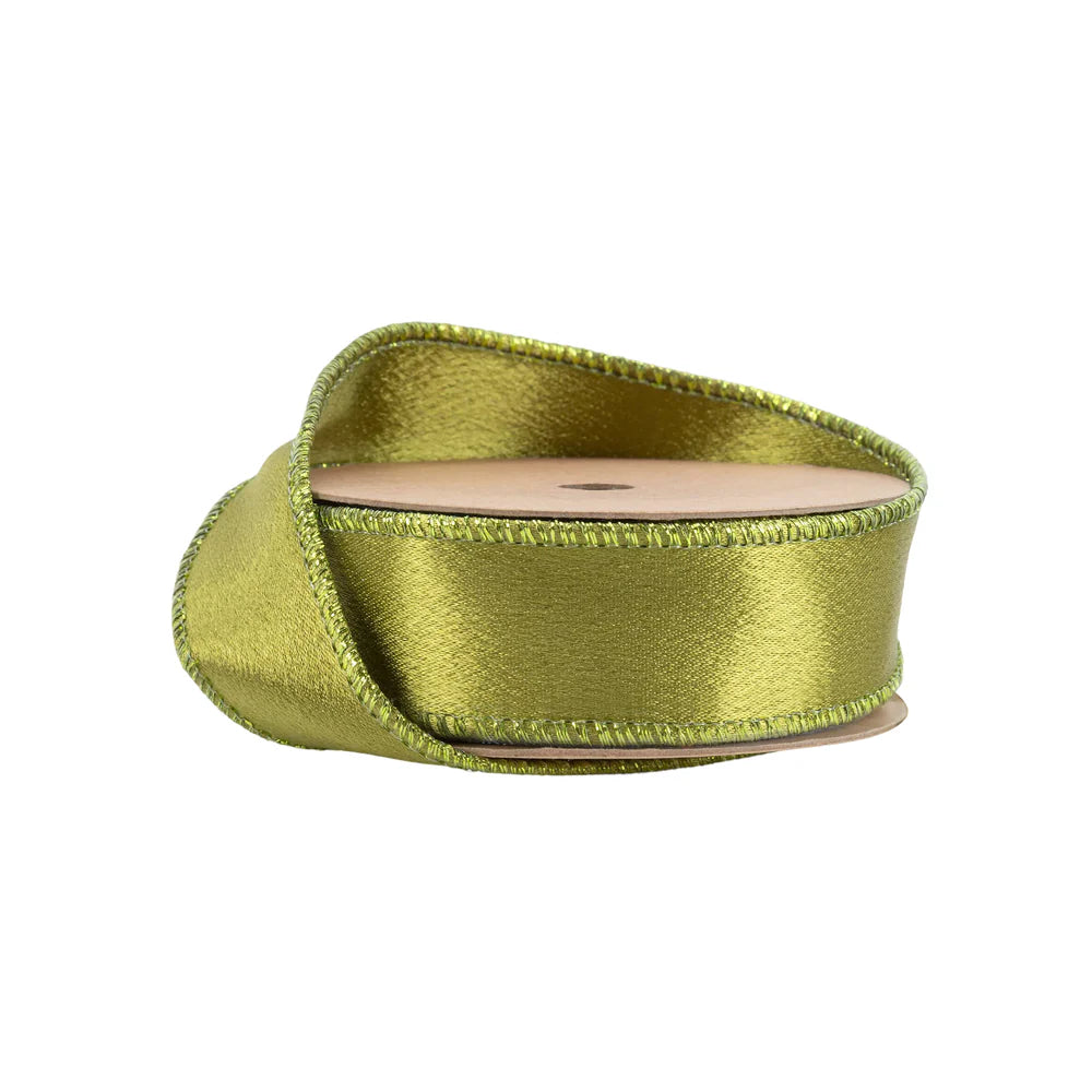1" Wired Shimmer Satin Ribbon