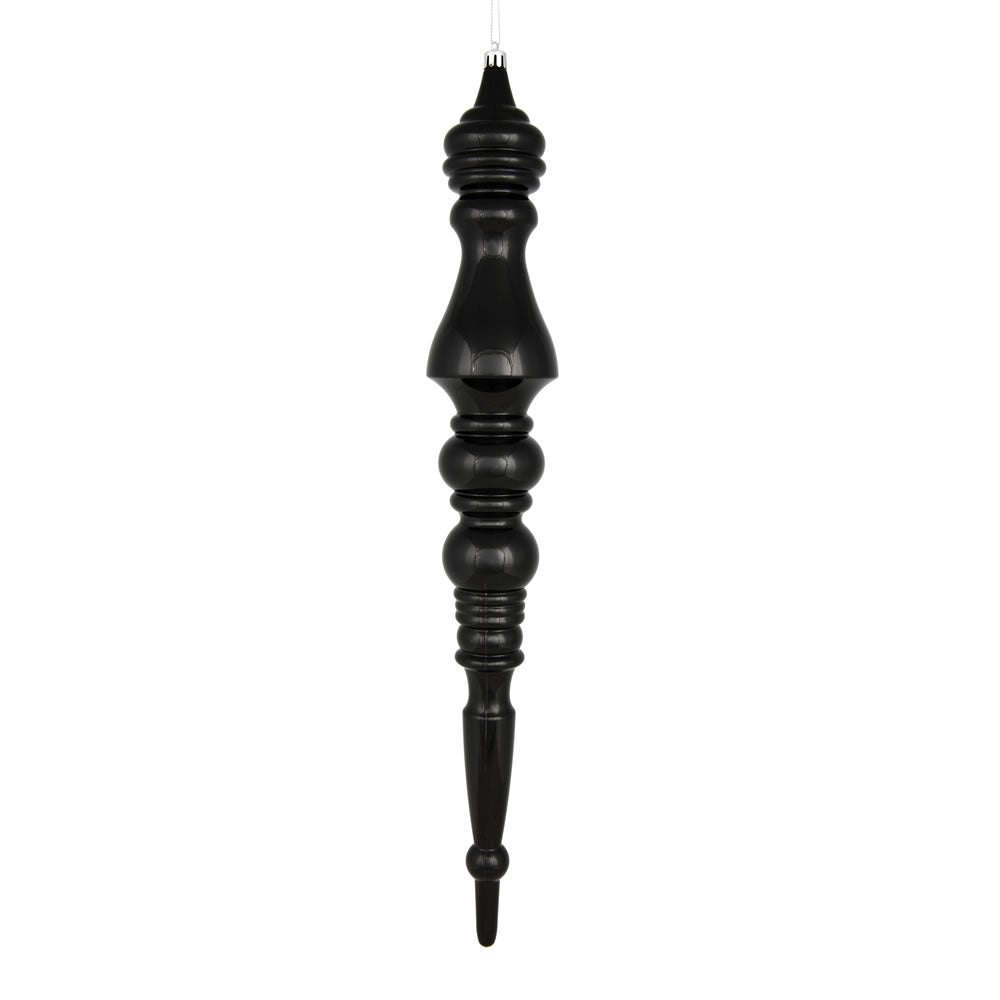 20" Black Mercury Finial