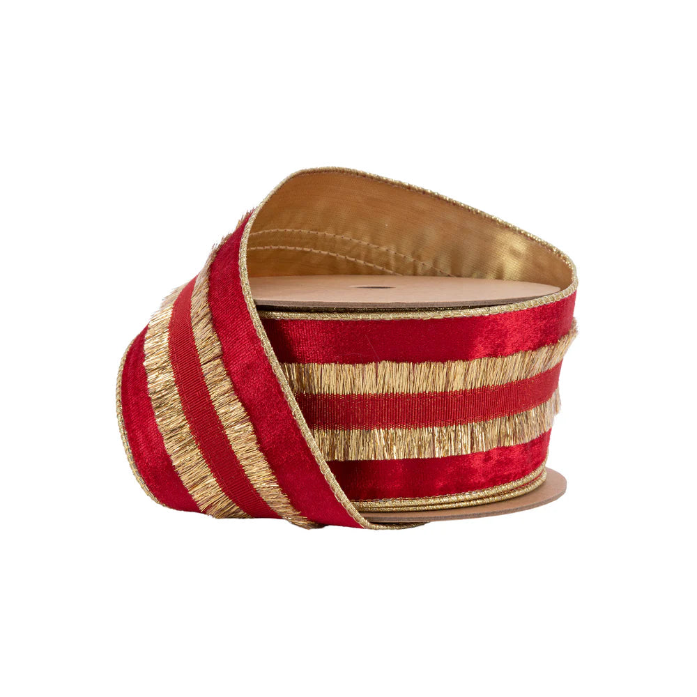 2 1/2" Wired Velvet Ribbon