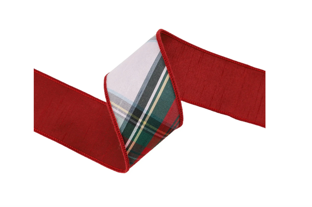 2.5" Wired Dupioni Ribbon