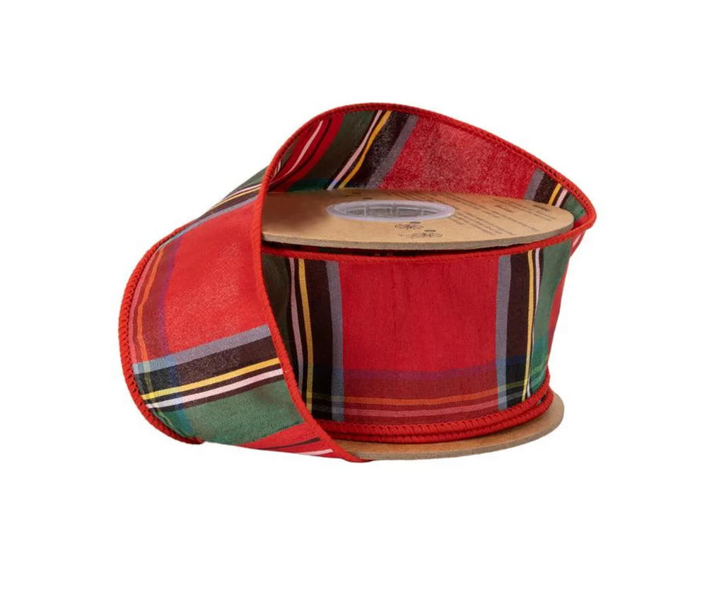 2.5" Wired Dupioni Ribbon