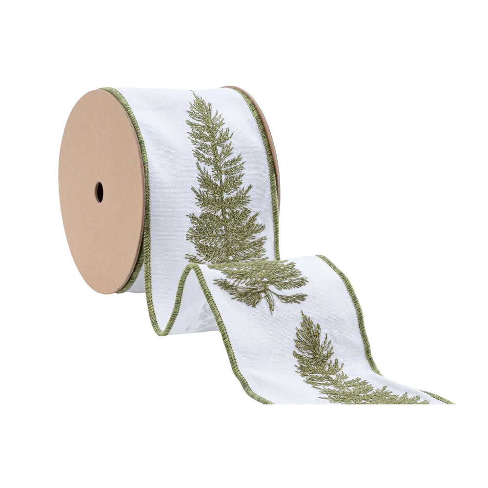 4" Wired Canvas Ribbon